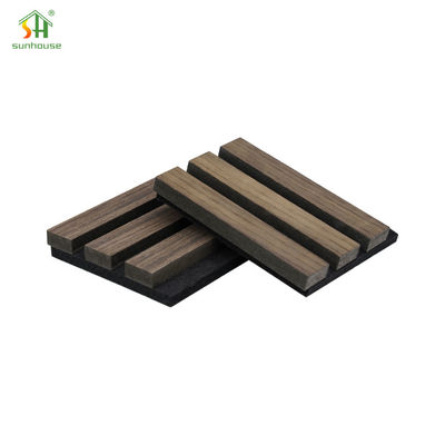 Bom preço. Painéis de parede de tecido acústico para interiores Isolamento acústico de carvalho Acupanela Painel acústico de madeira on-line