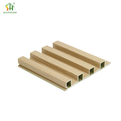 Bom preço. Eco-friendly WPC painéis de parede decorativos à prova d'água para TV on-line