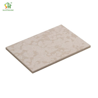 Painel de placa de fibra de cimento de fibra para uso de decoração interior e exterior