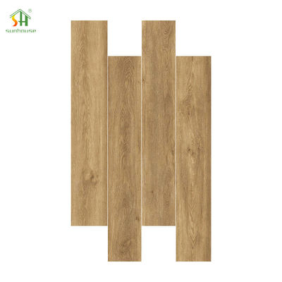 Prancha de piso de núcleo rígido SPC Click para uso de decoração interior e exterior