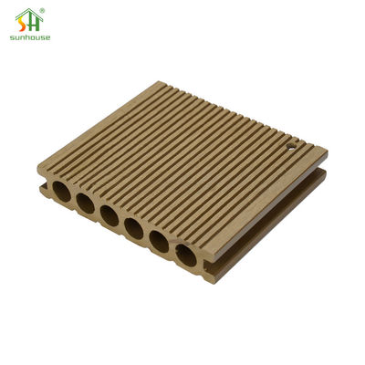 Eco Friendly WPC Deck Flooring Anti Slip Termite Proof WPC Floor Panel