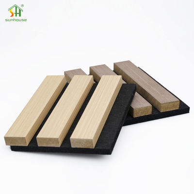 Bom preço. Placa de painel de parede acústica decorativa moderna acústica para uso de decoração interior e exterior on-line