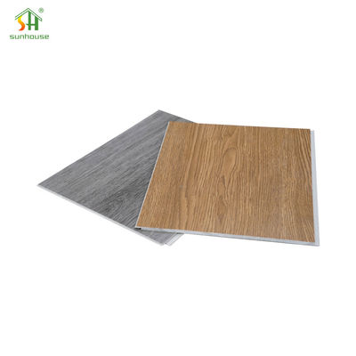 Prancha de piso ecológica SPC Click para uso de decoração interior e exterior