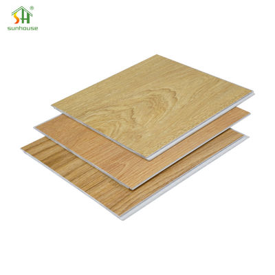 SPC Click Flooring Plank Interior Exterior Decoration Use para uso em aplicações de construção civil