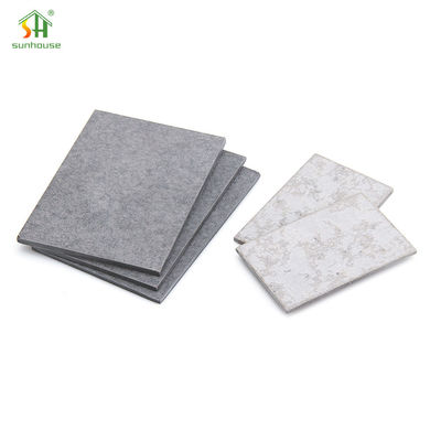 Painel de placa de fibra de cimento de fibra para uso de decoração interior e exterior
