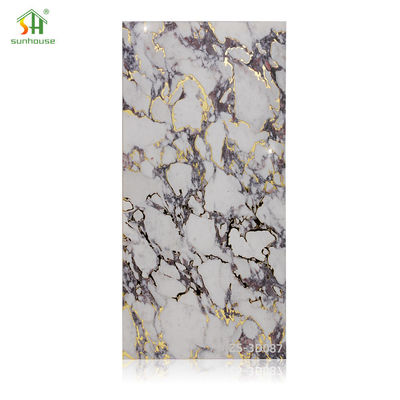Eco-friendly 4x8ft Marble Acrylic Wall Panel 8mm 10mm espessura