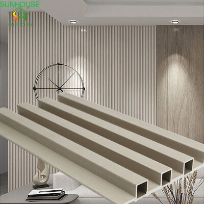 Bom preço. Painel de parede WPC composto para aplicação de renovação de parede de apartamento de villa on-line