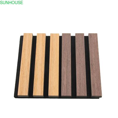Bom preço. Placa de painel de parede acústica decorativa natural acústica para uso de decoração interior e exterior on-line