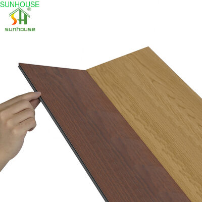 Bom preço. Prancha de piso de PVC SPC Click para uso de decoração exterior interior para uso em aplicações de construção civil on-line