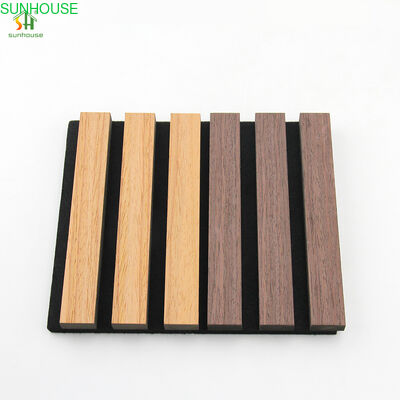 Bom preço. Placa de painel de parede acústica decorativa moderna acústica para uso de decoração interior e exterior on-line
