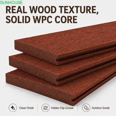 Bom preço. Solid WPC Outdoor Decking Weight Container Loading And Landed Cost Guia para compradores on-line