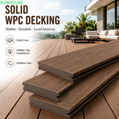 Bom preço. Decking WPC Sólido vs. Decking WPC Oco: Qual Estrutura é Melhor para o Seu Projeto on-line
