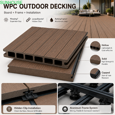 Bom preço. Guia de Resistência às Intempéries, Estabilidade UV e Desbotamento de Cor para Deck de WPC para Exterior on-line