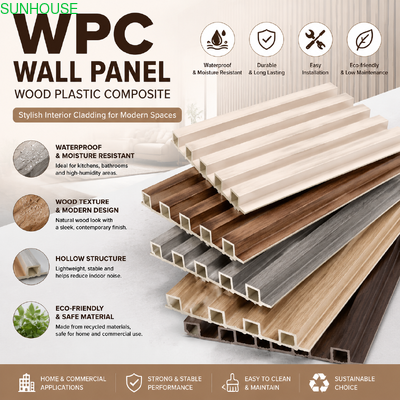Bom preço. Como avaliar a qualidade dos painéis de parede interiores de WPC antes da compra em massa on-line